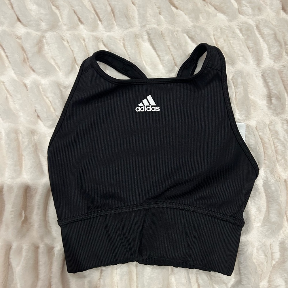 Adidas xs black bra